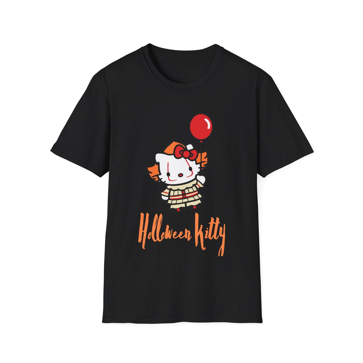 Unisex Holloween Kitty T-Shirt