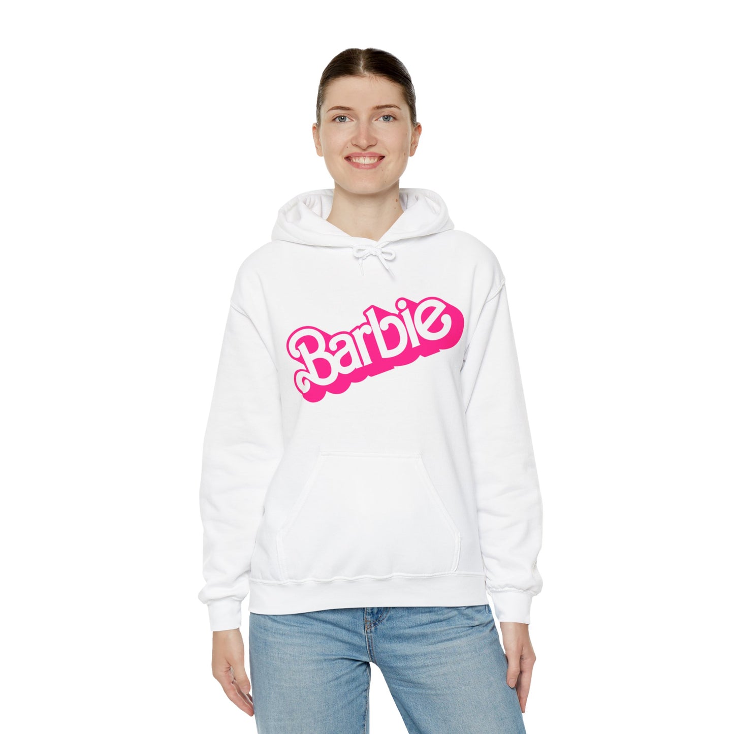 Unisex Barbie Pullover Hoodie