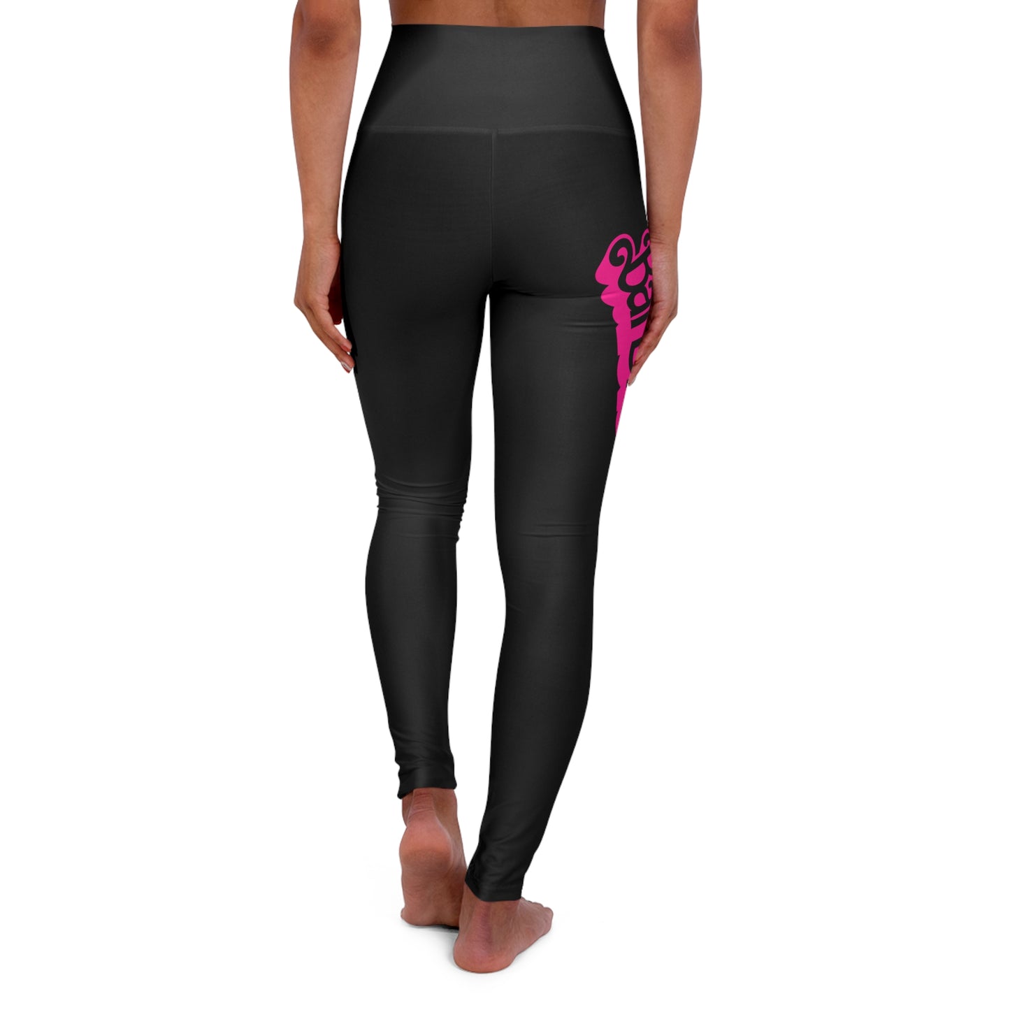 High Waisted Yoga Barbie Leggings