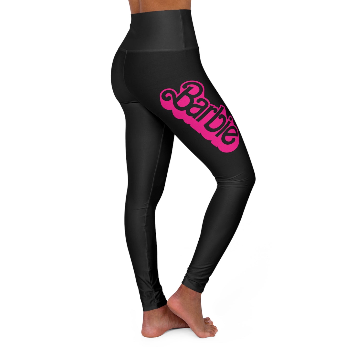 High Waisted Yoga Barbie Leggings